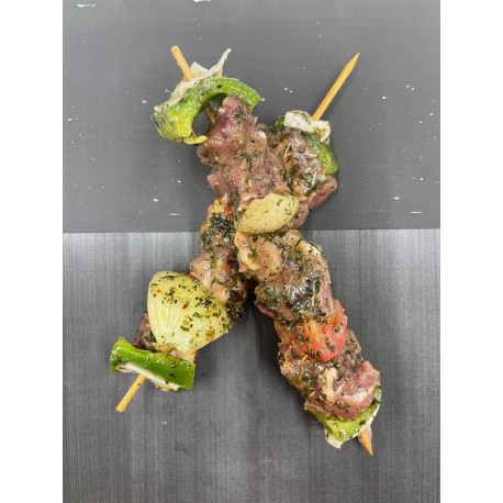 Brochette d'agneau persillade. 20.80€/Kg